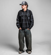 Winged Up Flannel Shirt