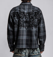 Winged Up Flannel Shirt