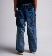 Youth Tribal & Wings Denim
