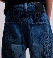Youth Tribal & Wings Denim