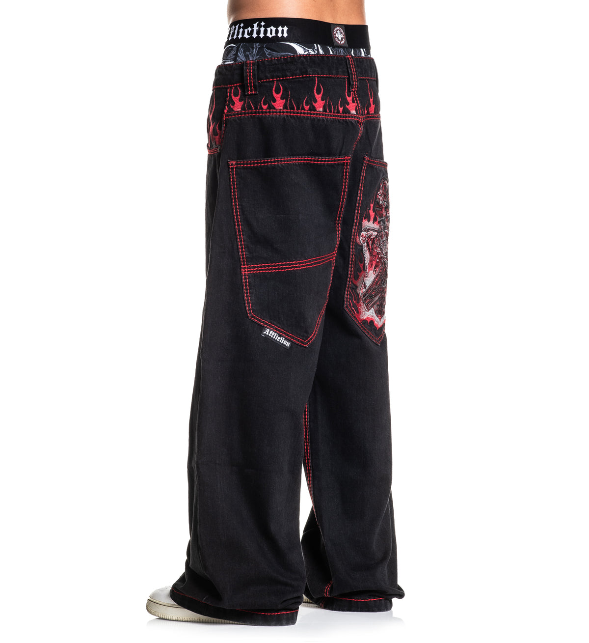 Extra Wide Flameful Faith Pants – Affliction Clothing