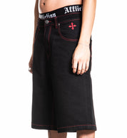 Wings Denim Short