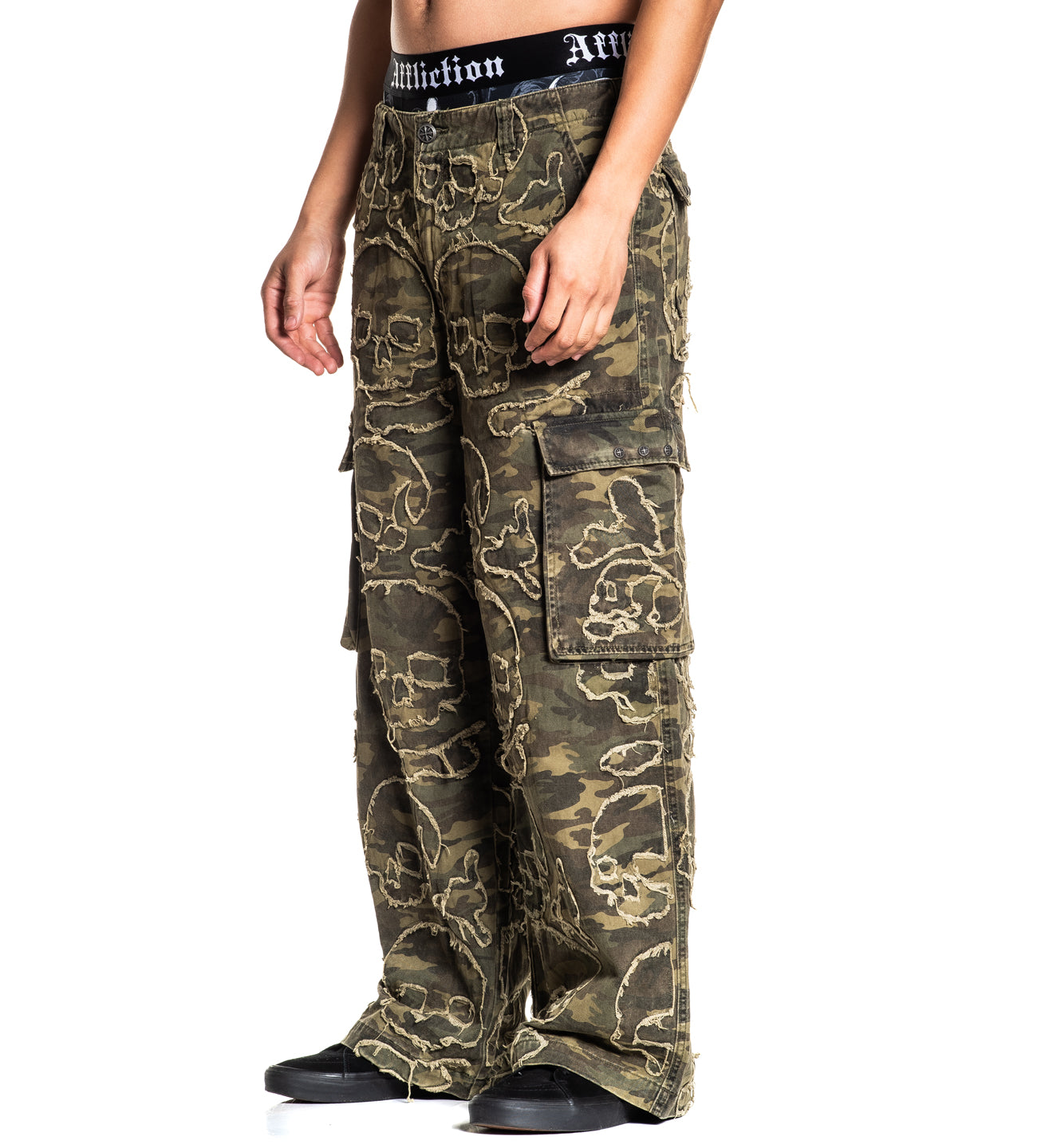 Skull Camo Denim