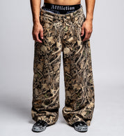 Extra Wide Bone Hunter Camo Pant