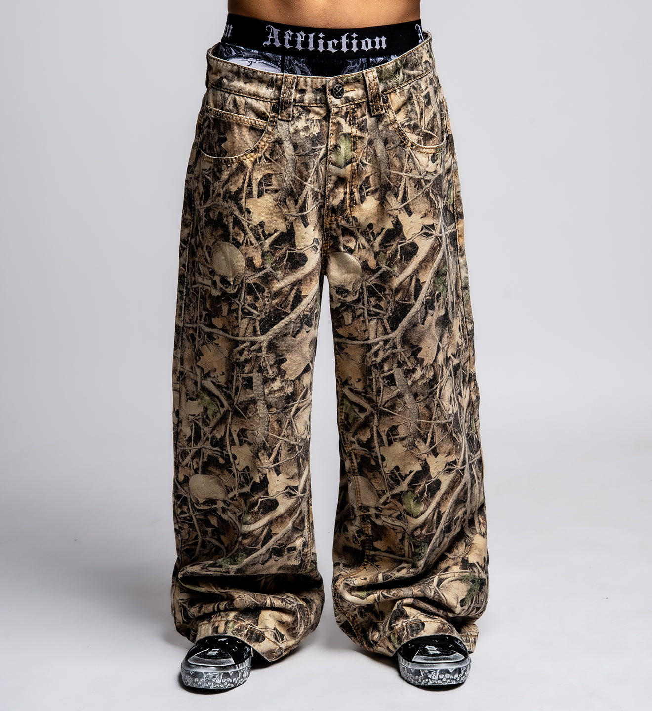 Extra Wide Bone Hunter Camo Pant