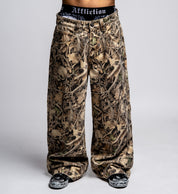 Extra Wide Bone Hunter Camo Pant