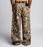 Extra Wide Bone Hunter Camo Pant
