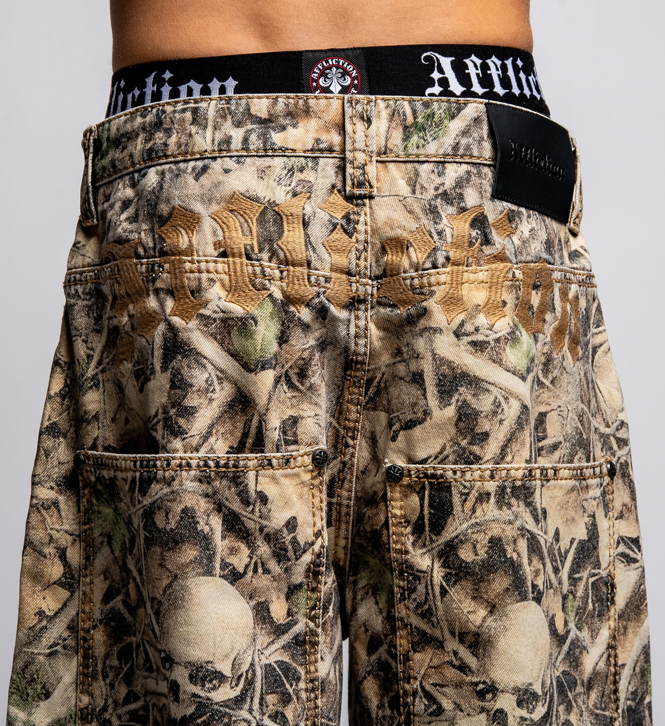 Extra Wide Bone Hunter Camo Pant