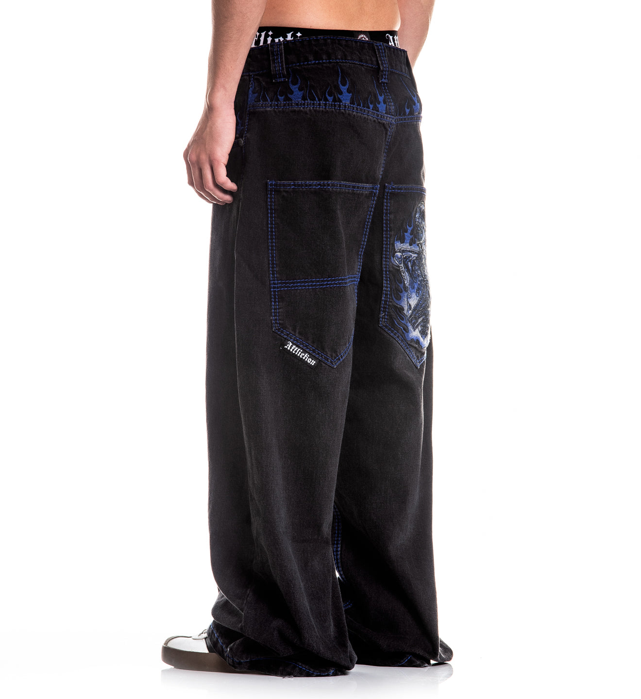 Extra Wide Flameful Faith Pants