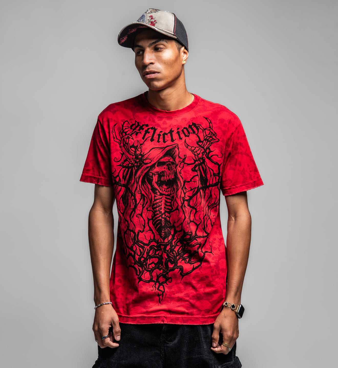 Misfit Sorrow Tee – Affliction Clothing