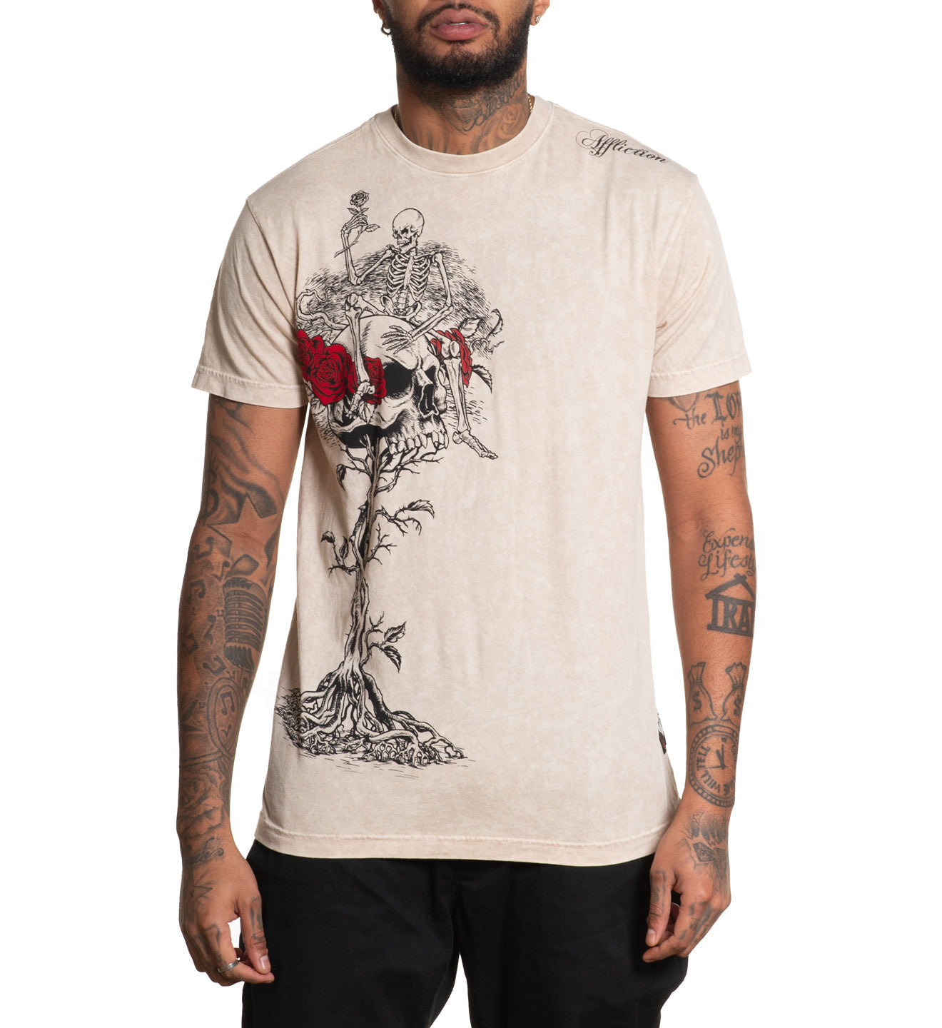 Mens Short Sleeve Tees - Roses For The Dead