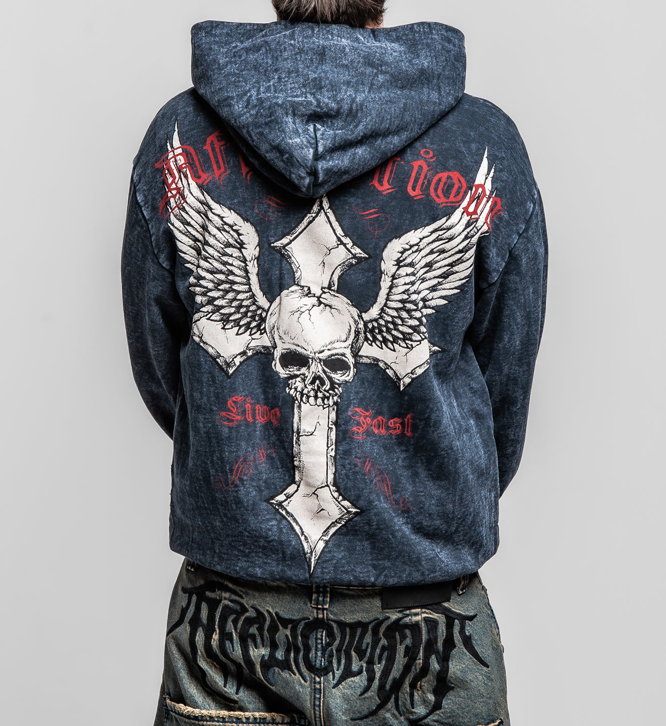 Live Fast Zip-Up Hoodie