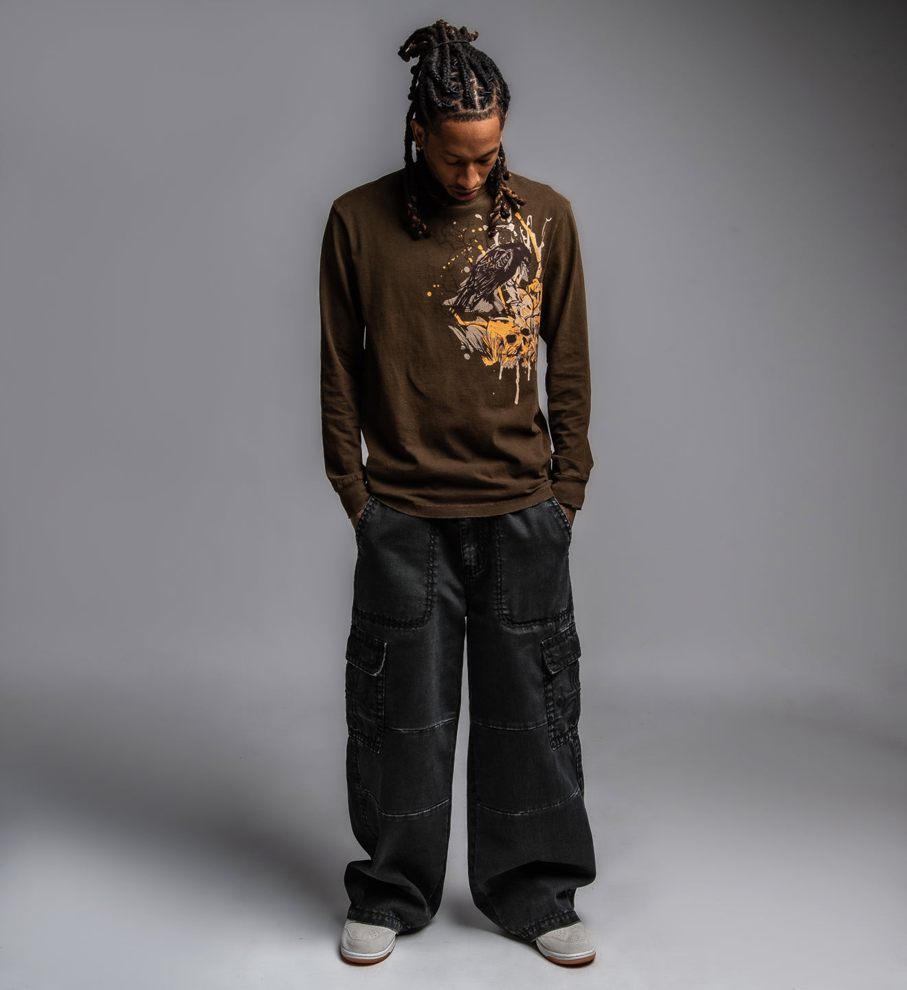 Crow LS Tee