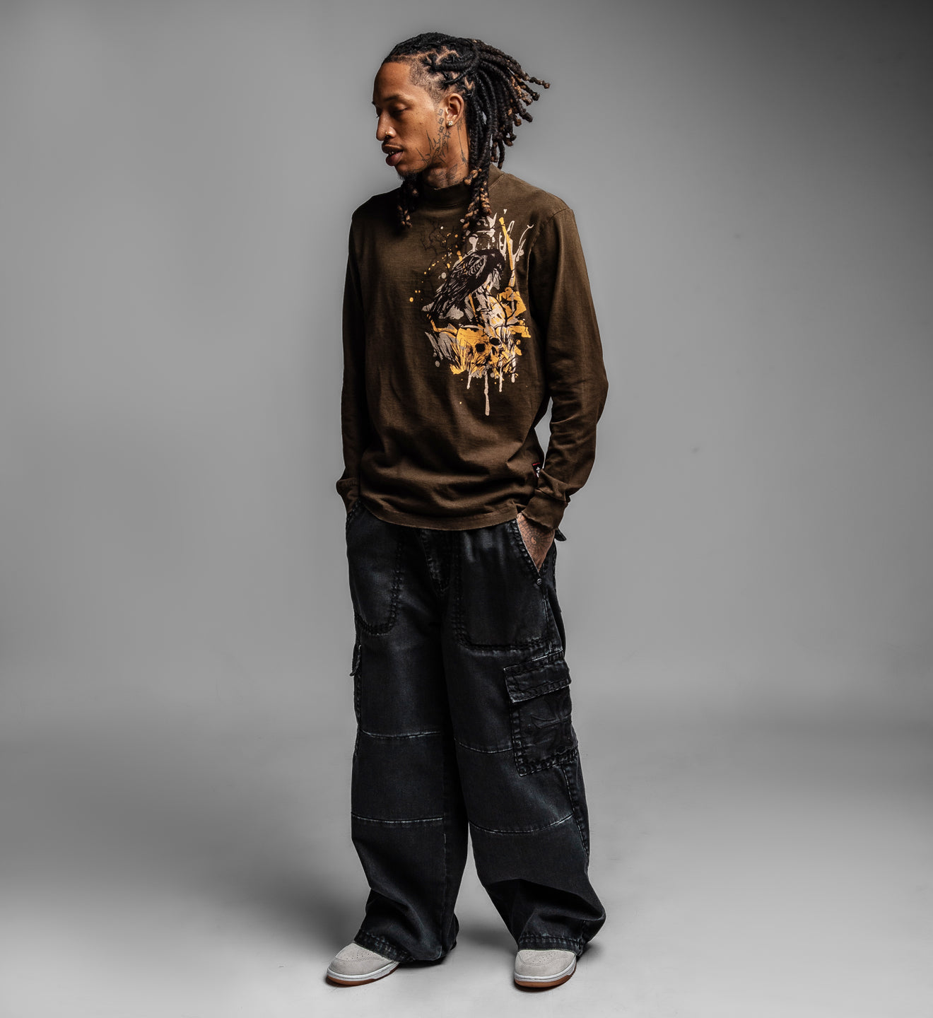 Crow LS Tee