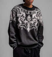 Winged Up LS Crewneck