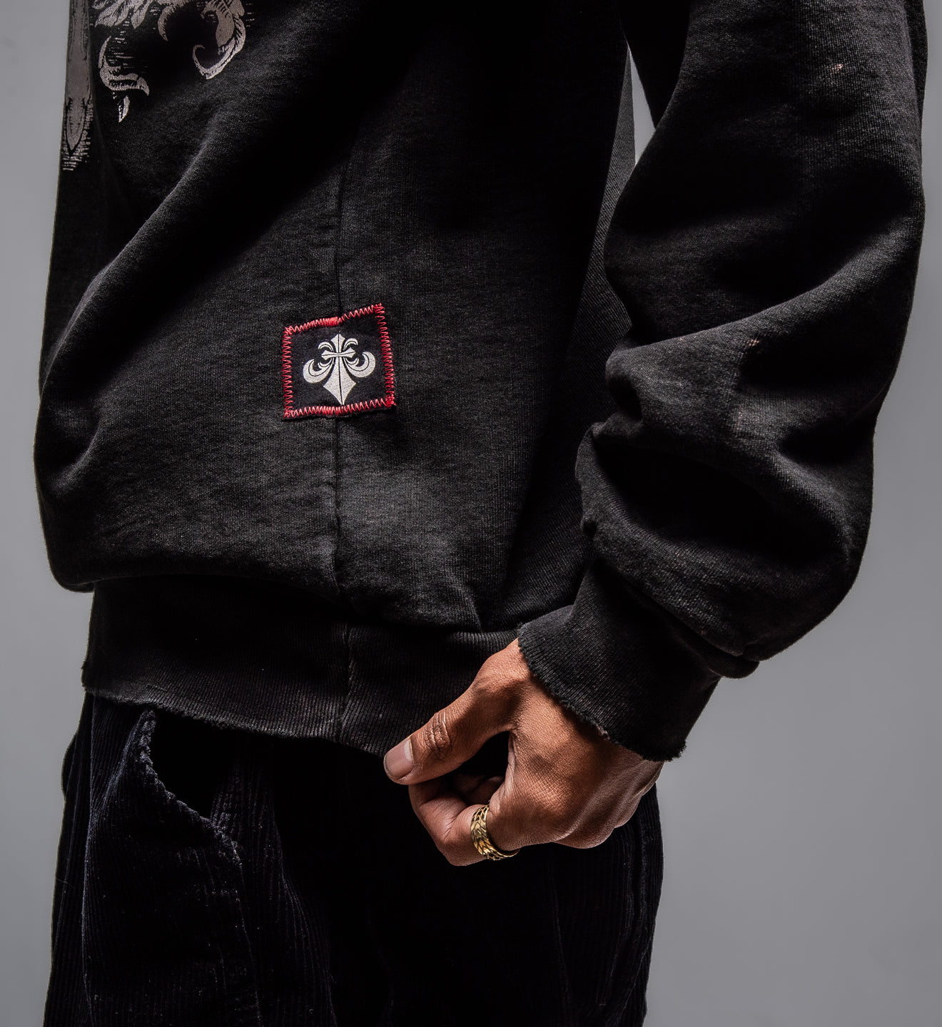 Winged Up LS Crewneck