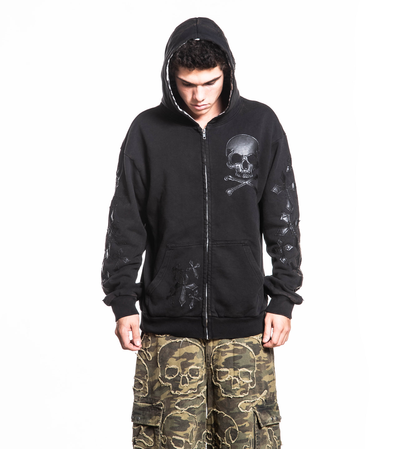 Tompson Zip-Up Hood