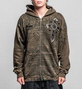 Rogue Crossed Zip-Up Hoodie
