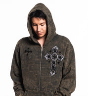Rogue Crossed Zip-Up Hoodie