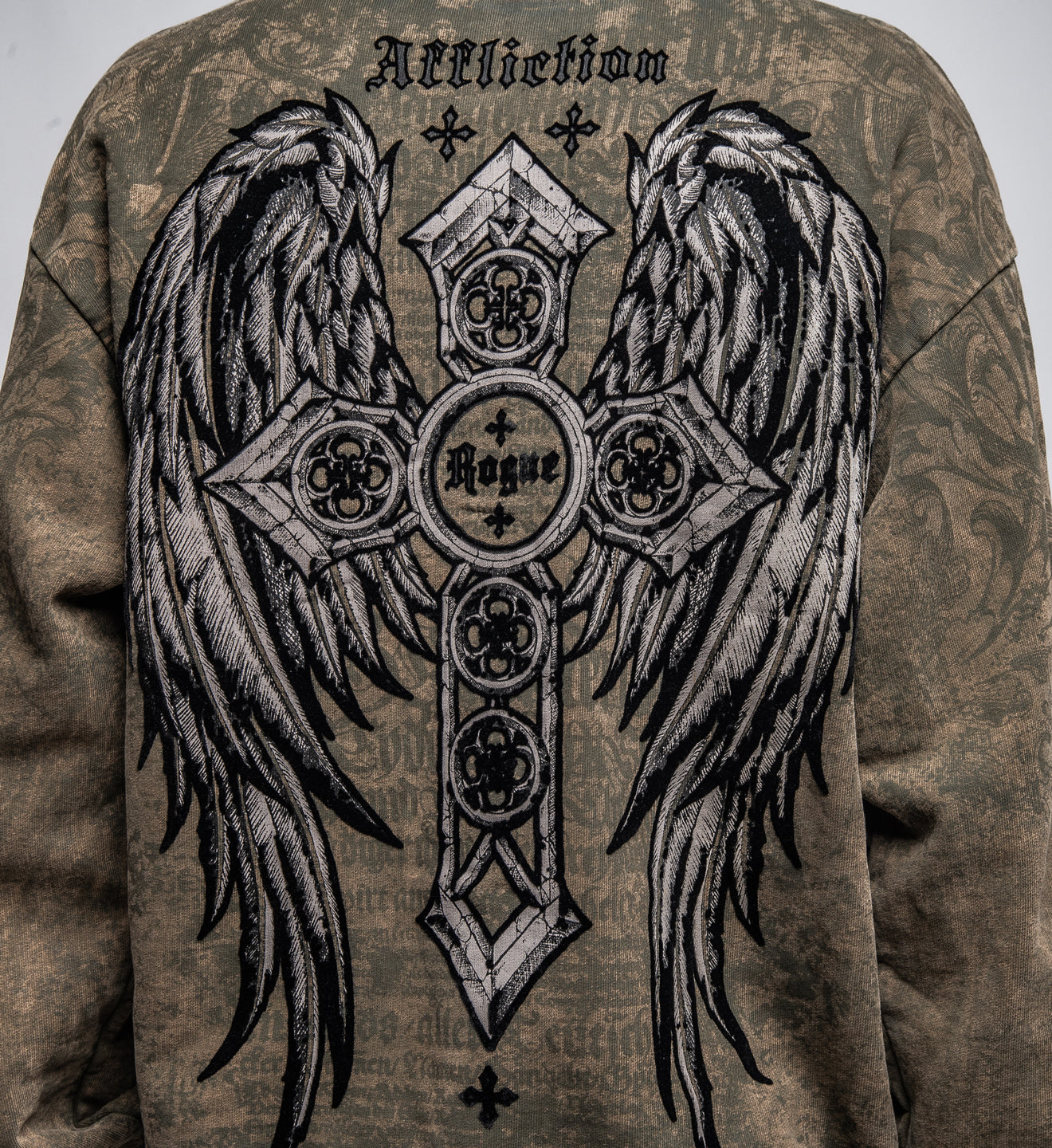 Rogue Crossed Zip-Up Hoodie – Affliction Clothing