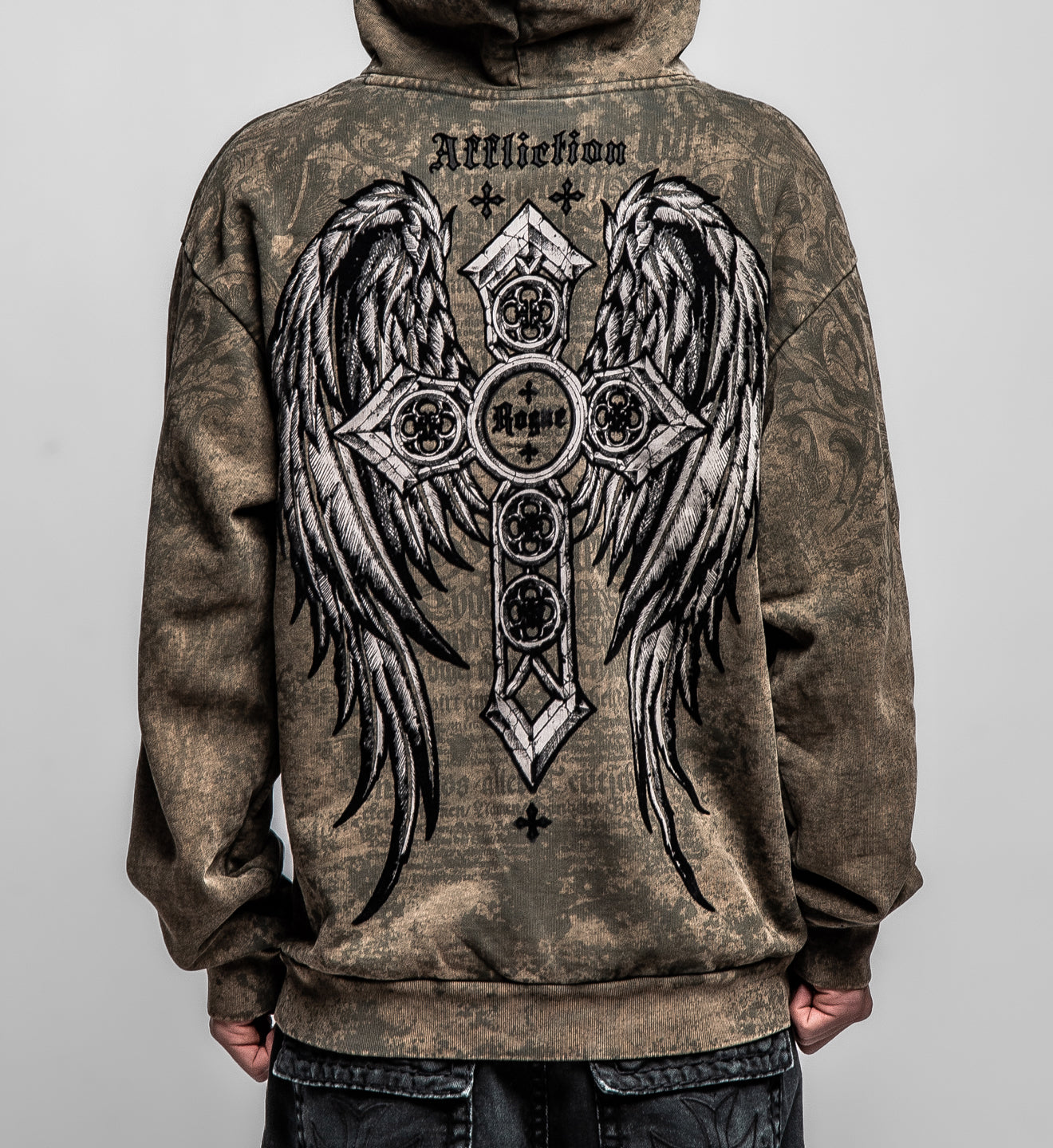 Rogue Crossed Zip-Up Hoodie