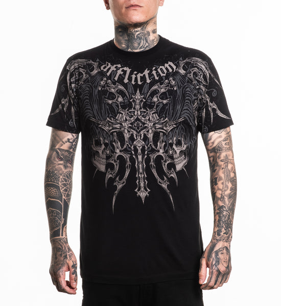 00s Affliction Haunted Passage USA製 Tシャツ Haunted Passage Tee – Affliction Clothing