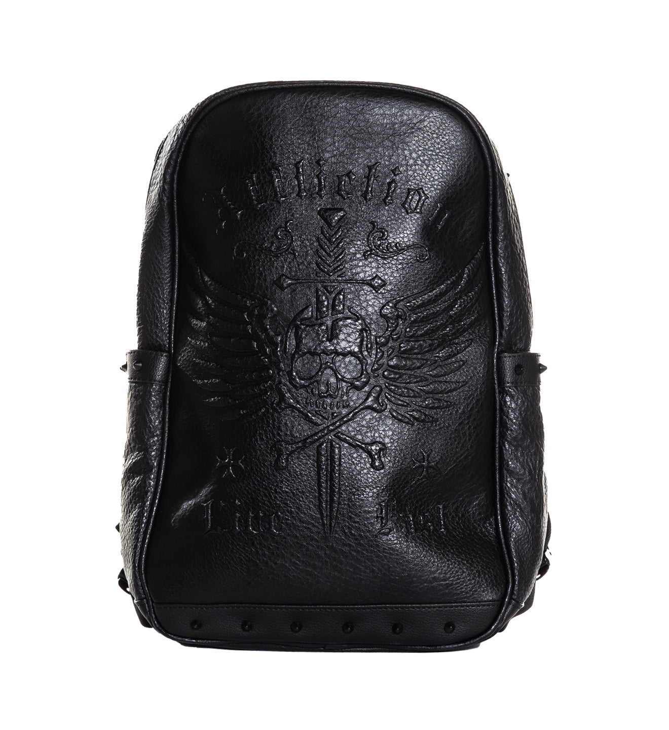 black and leather backpack Modern Picnic The This LiteHide leather backpack features 1 back padded laptop zip compartment Steampunk Mini Leather Backpack: Black