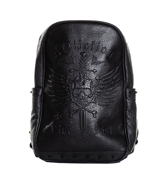 Affliction Spike Backpack in Black