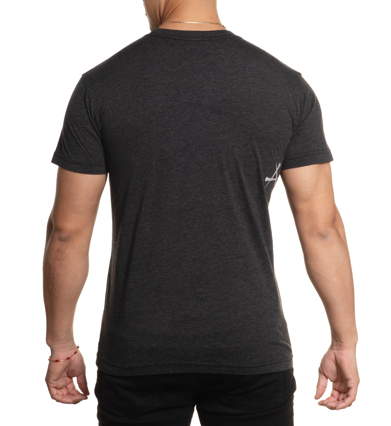 Affliction 'Snake Eyes' Men's T-Shirt – Black, 100% Cotton – Biker & MMA Style