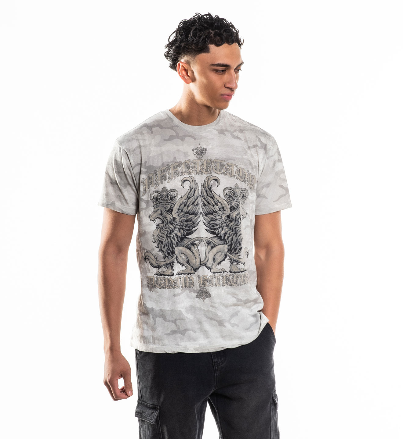 Affliction Rhinestone Lion Guardian Lion – Affliction Clothing