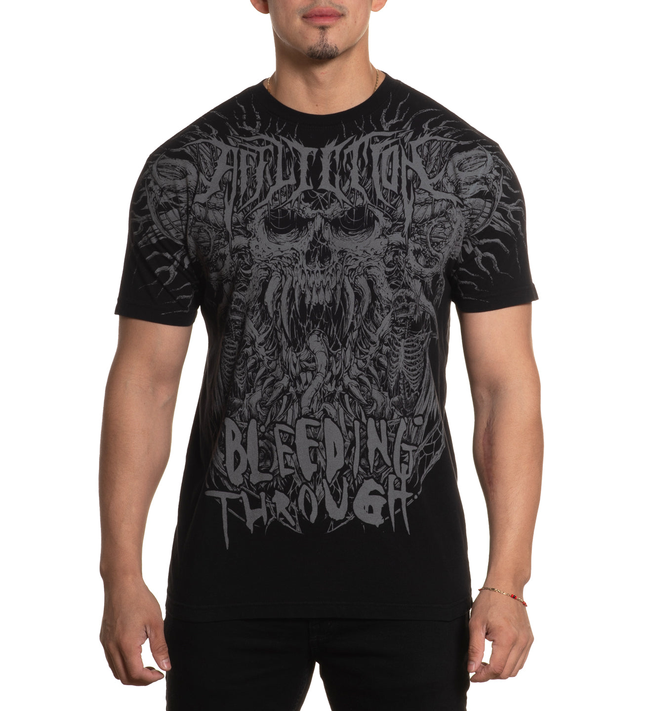 Bleeding Through Tee