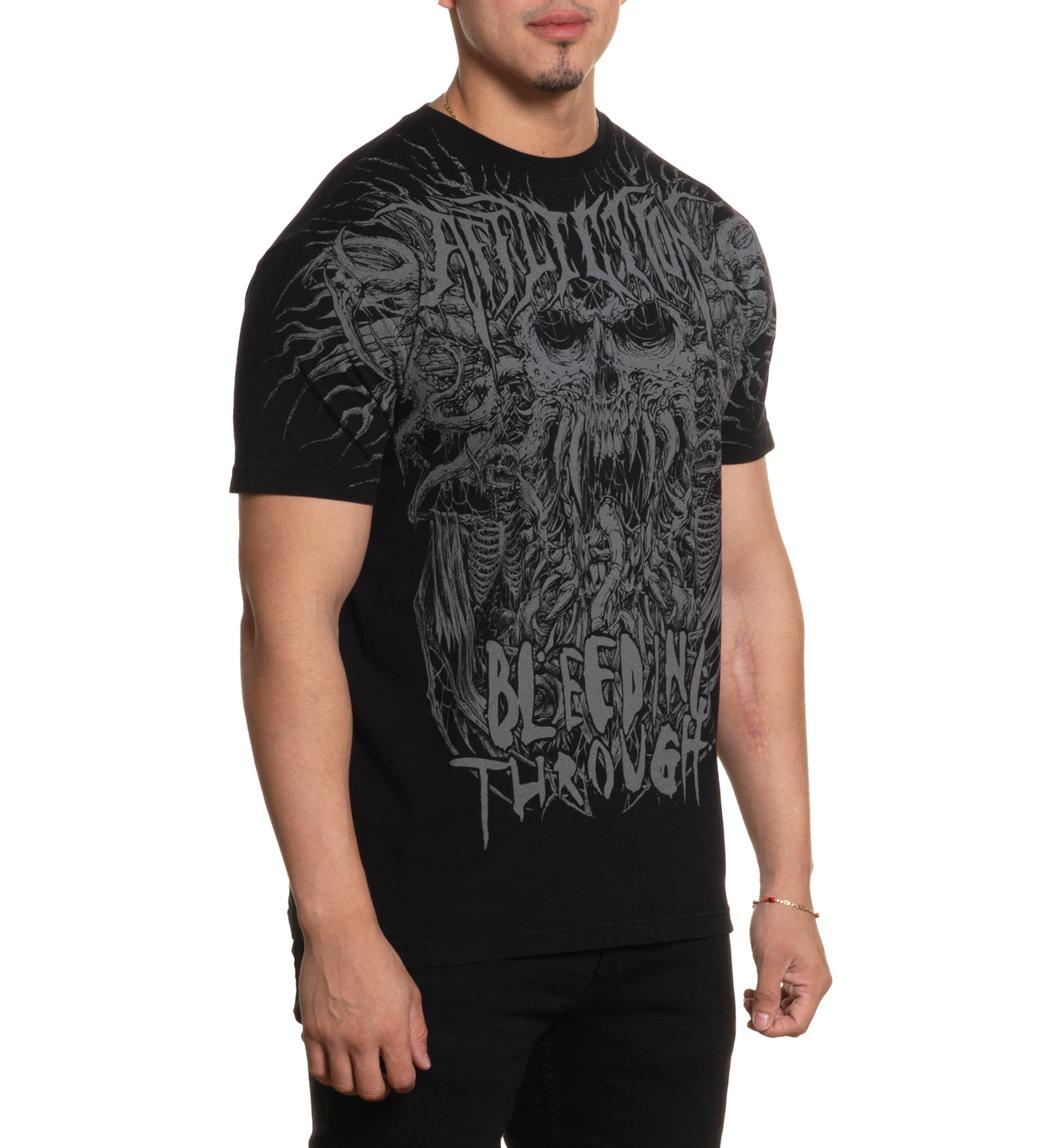 Bleeding Through Tee