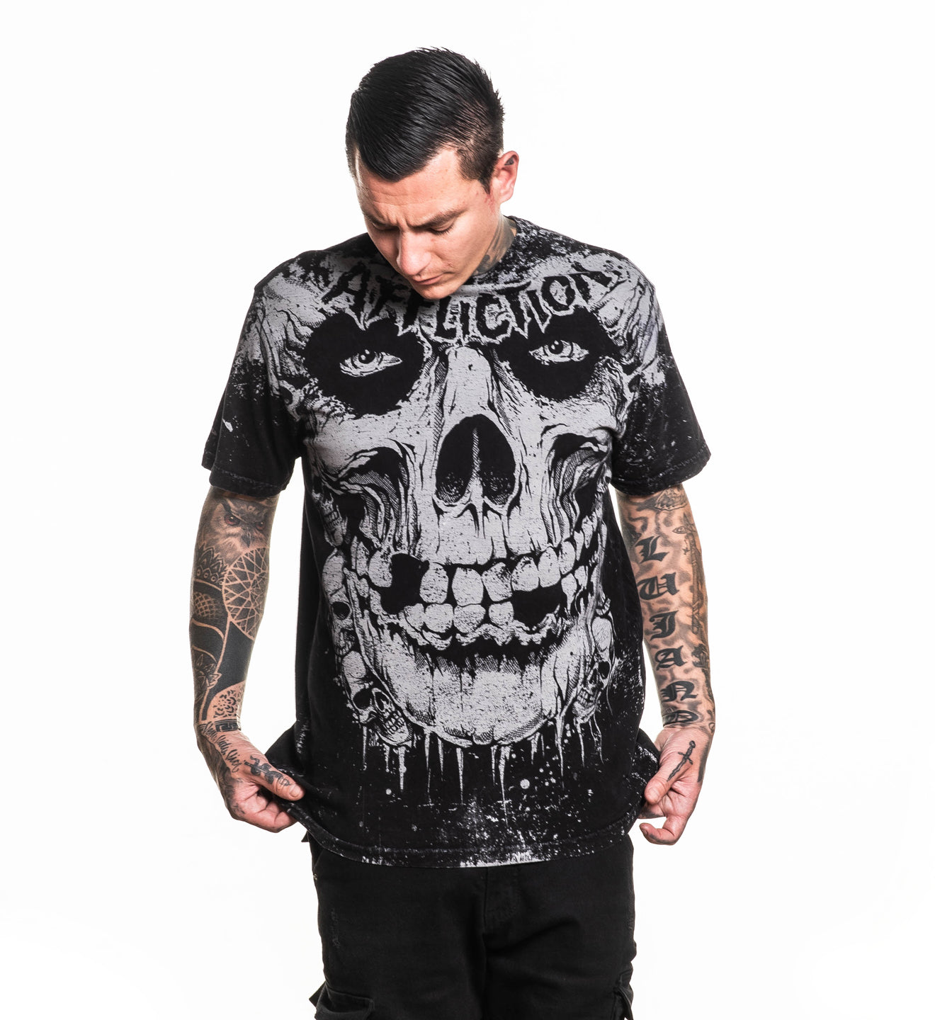 Misfits Skully Tee – Affliction Clothing