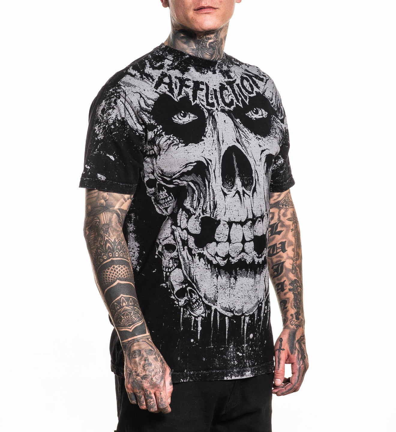Misfits Skully Tee – Affliction Clothing