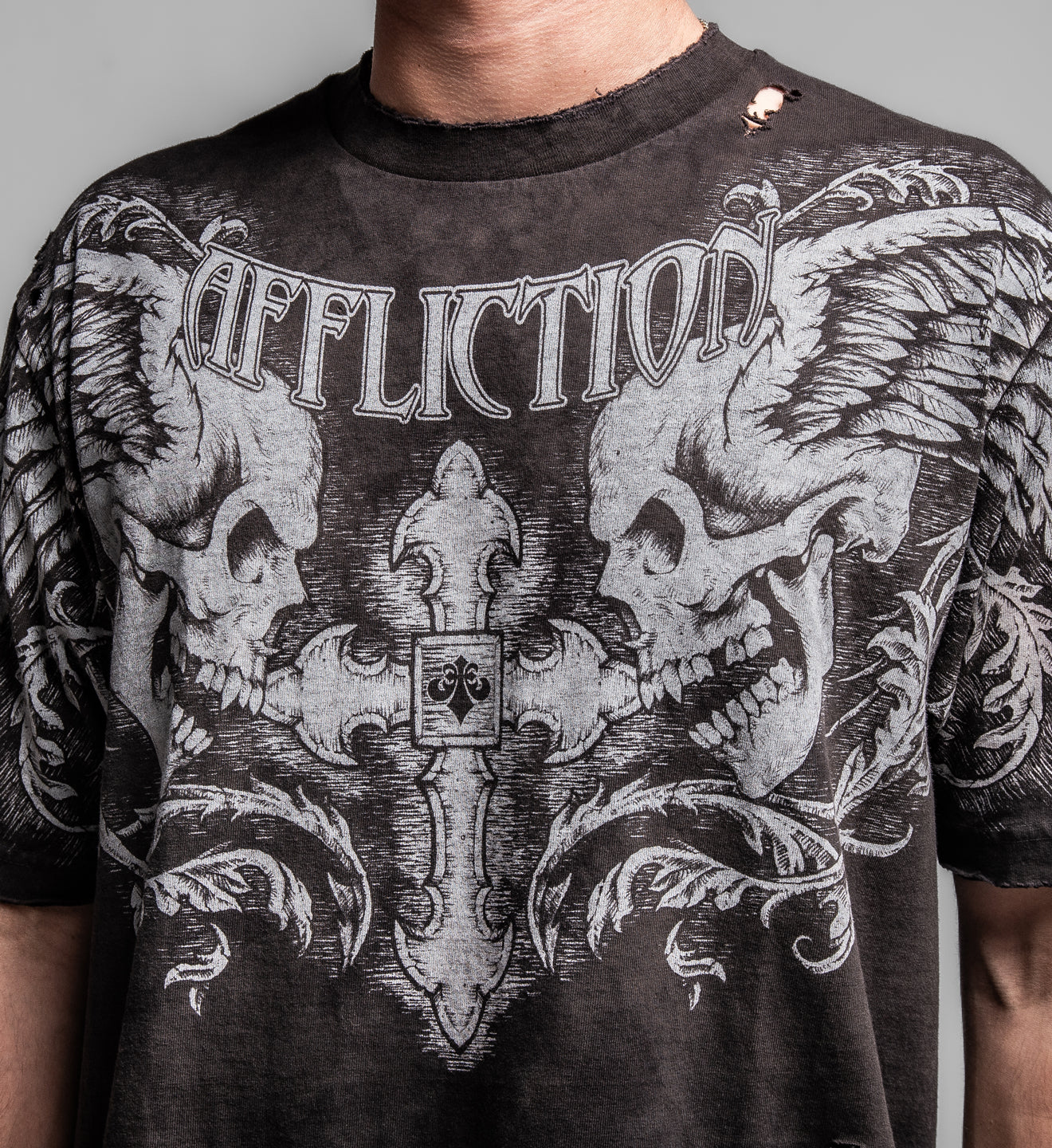 Afflection Style Winged Up Tee – Affliction Clothing