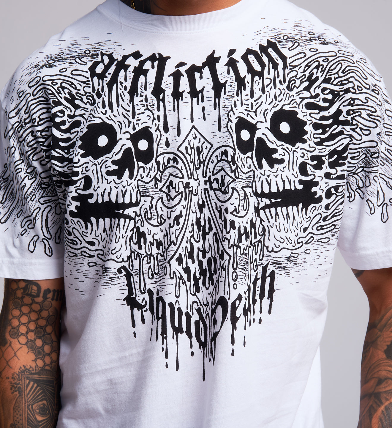 Liquid Death Skulls Tee