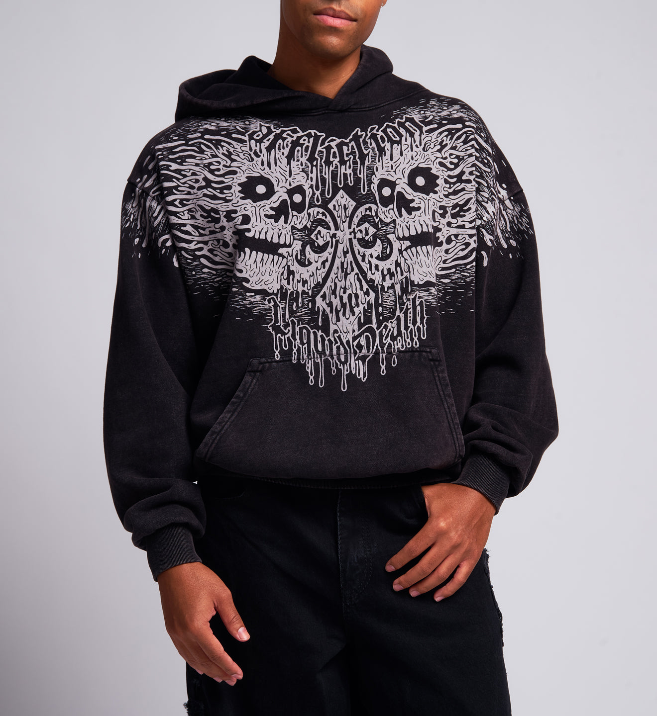 Liquid Death Skulls Hood
