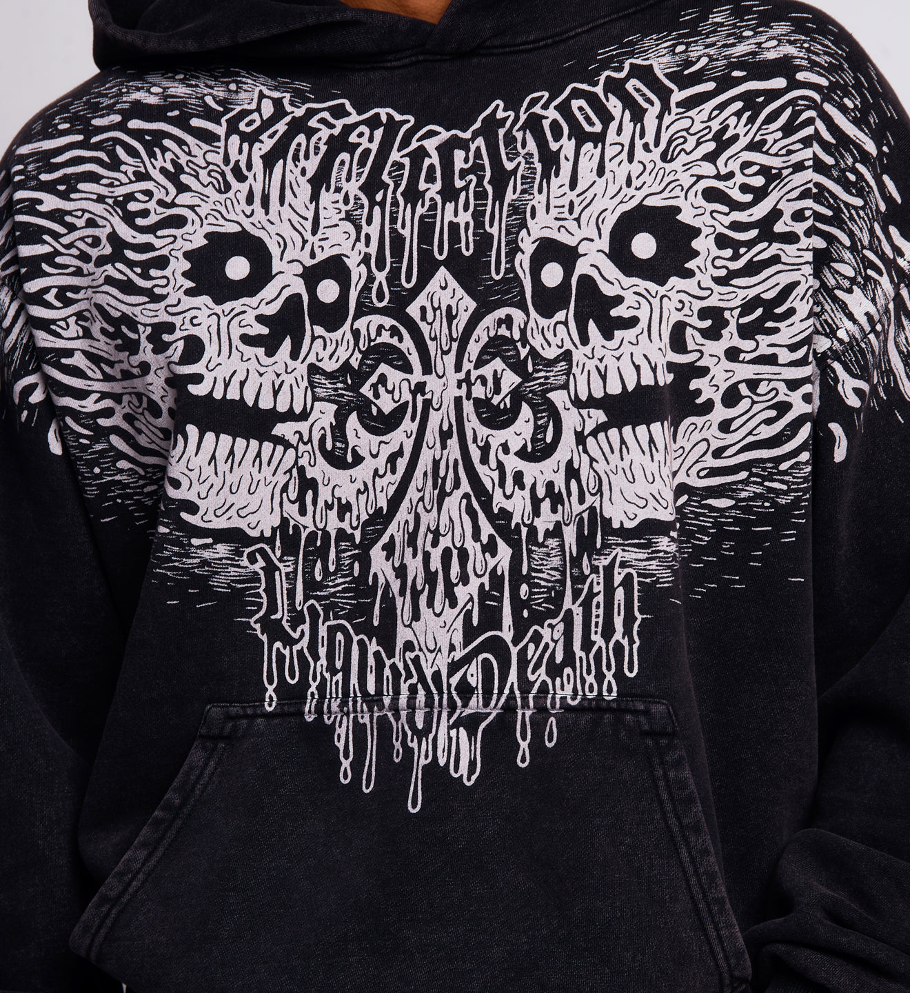 Liquid Death Skulls Hood