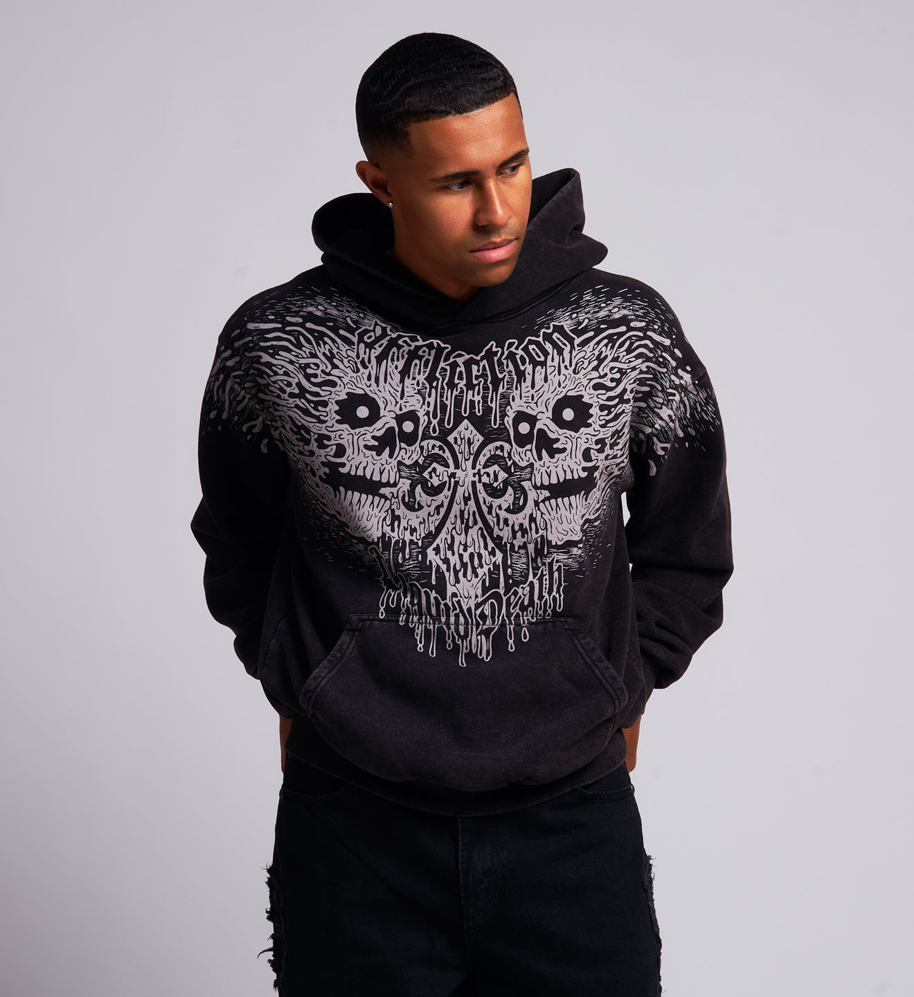 Liquid Death Skulls Hood