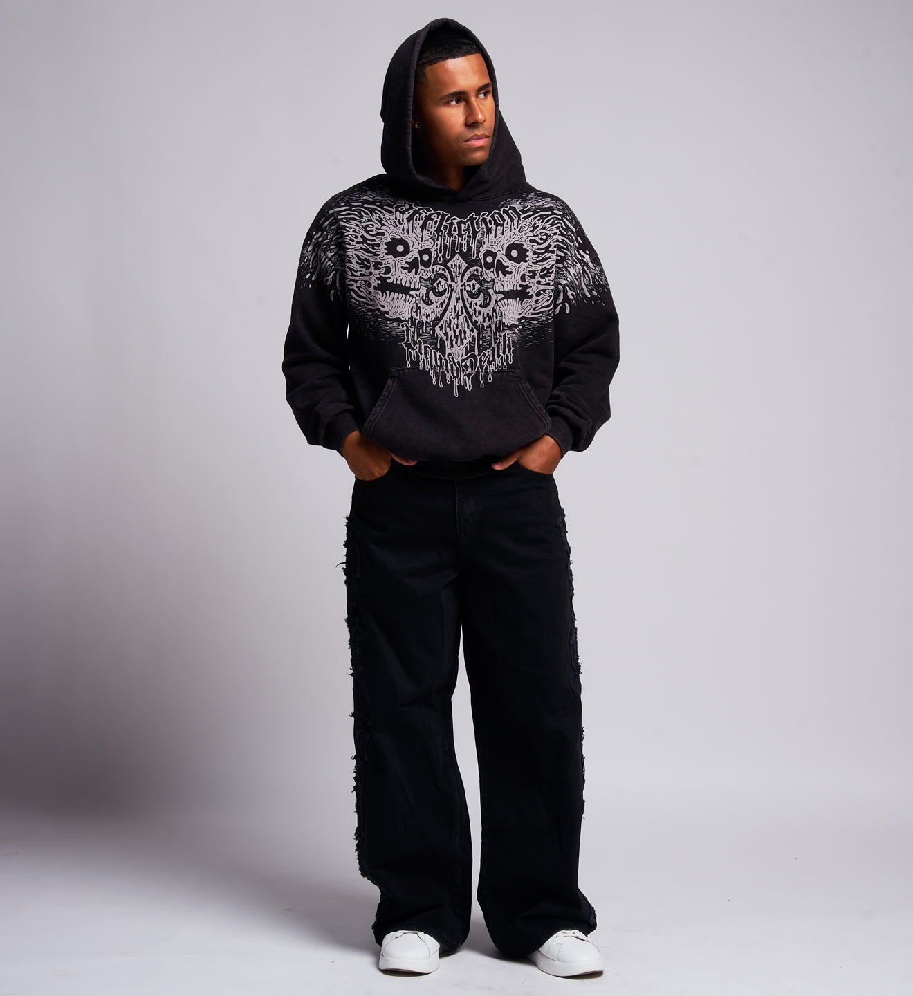 Liquid Death Skulls Hood