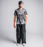 Death Eyes V Neck Tee