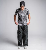 Death Eyes V Neck Tee