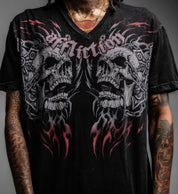 Destruction V Neck Tee
