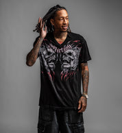 Destruction V Neck Tee