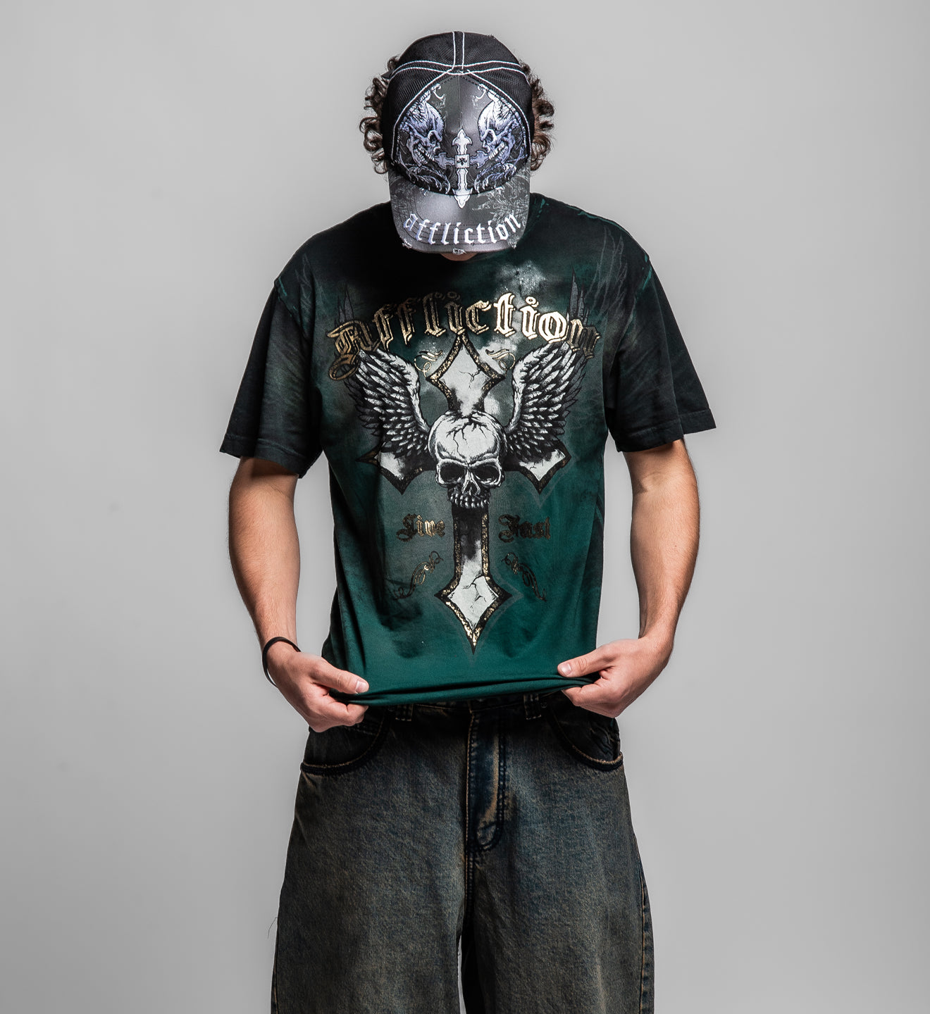 【新品☆正規品】AFFLICTION CLOTHING バンドT サイズL Live Fast Tee – Affliction Clothing