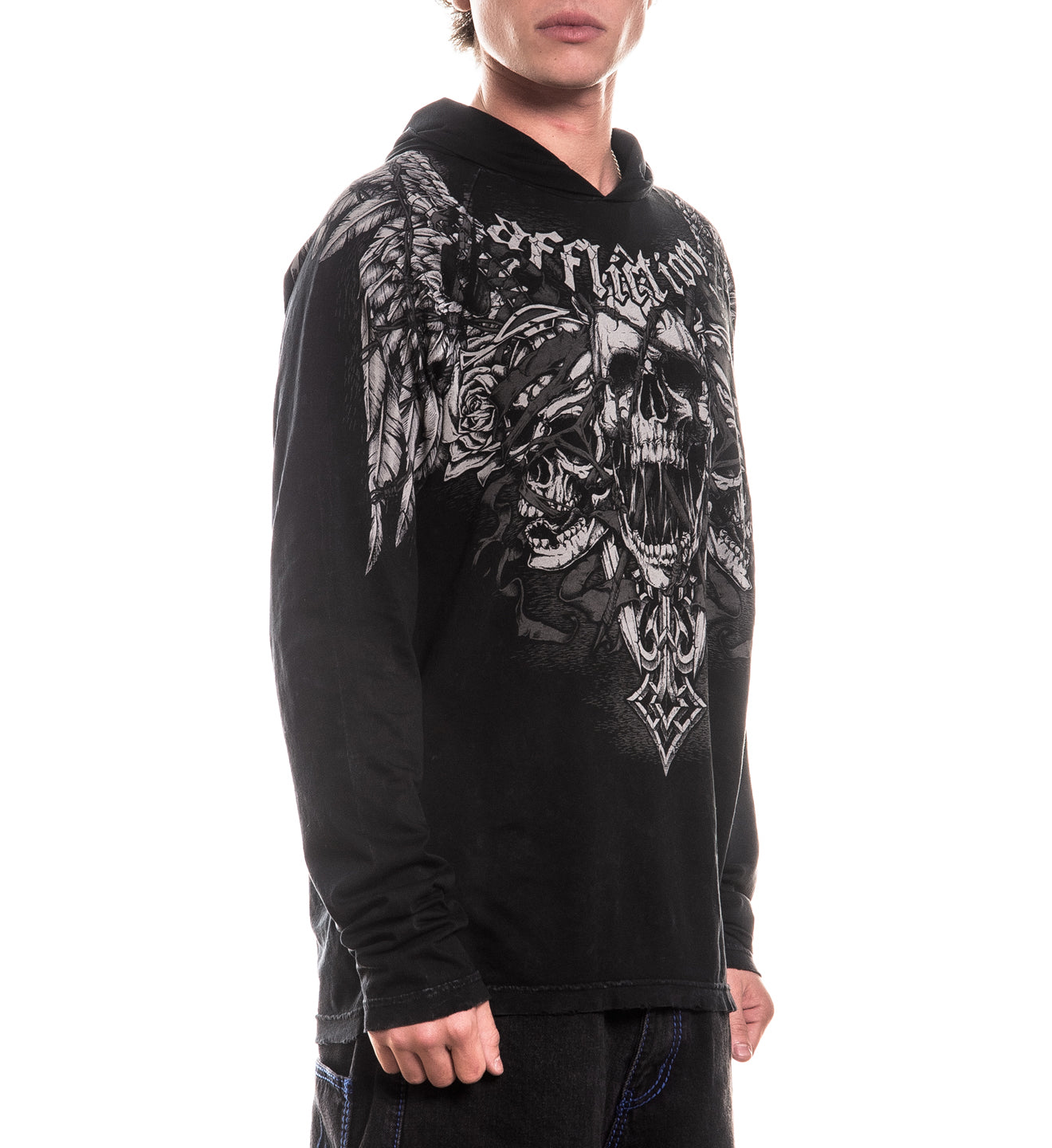 Immortal Scream Po Raglan Hood