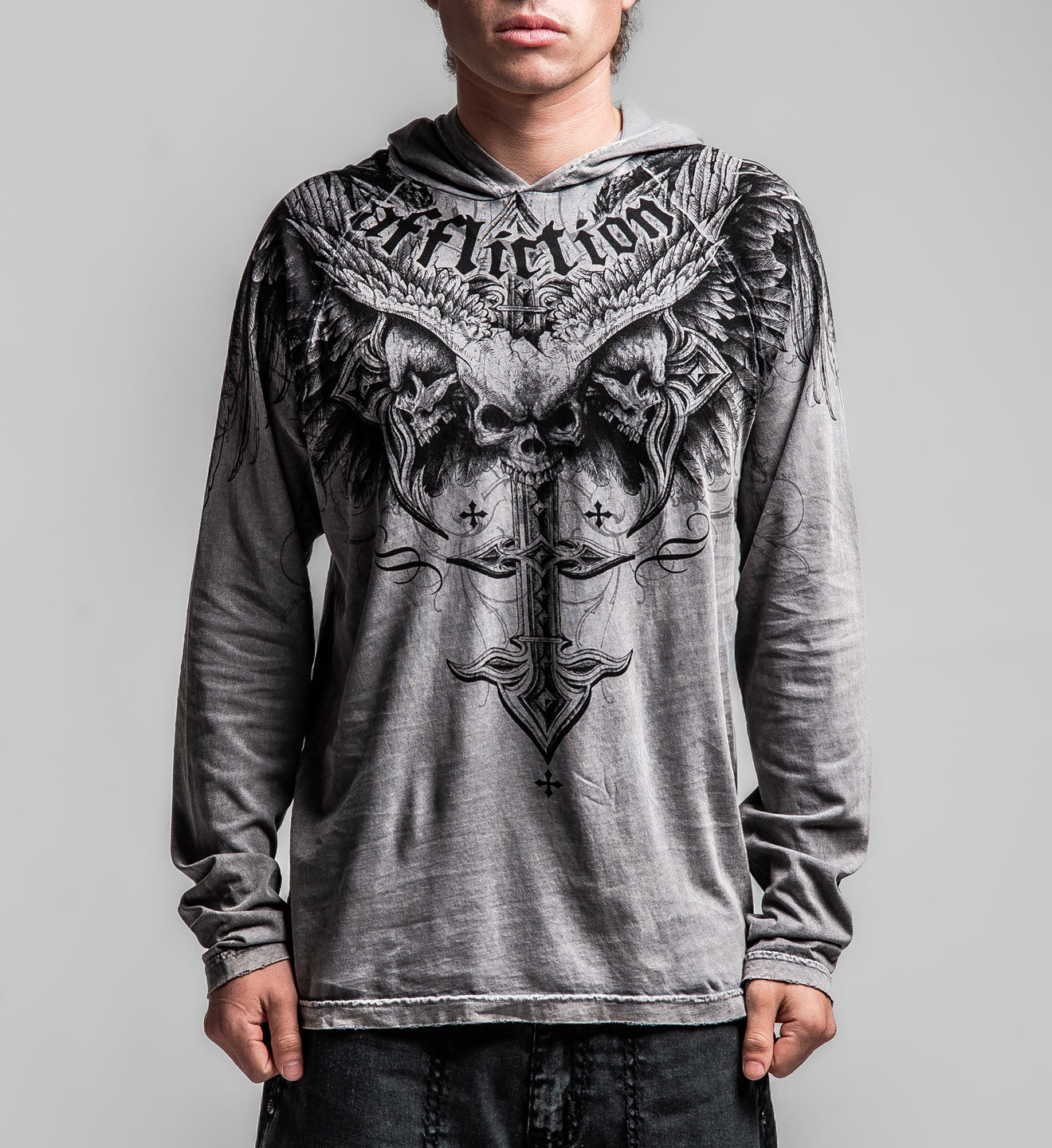 Death Eyes Po Raglan Hood