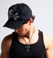 Cross Bones Snapback Hat