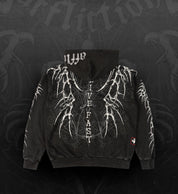 Skeleton Zip-up Hood