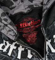 Skeleton Zip-up Hood